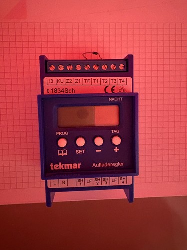 Tekmar aufladeregler t1834sch - aufladeregler,