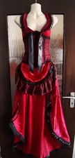 Saloon Kleid und Corsage