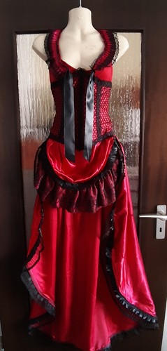 Saloon kleid und corsage - saloon,