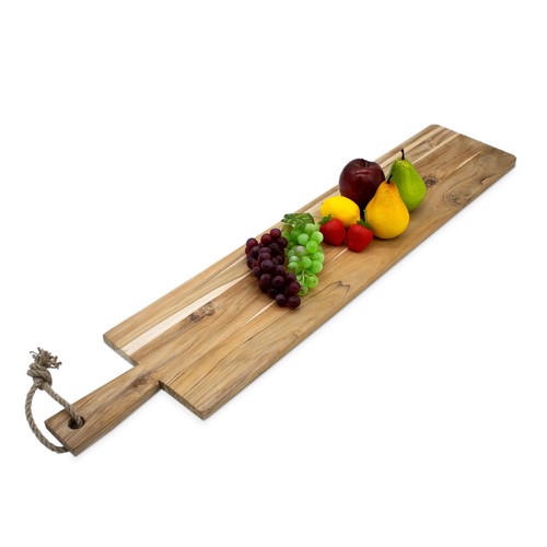 Teak servier brett massiv - brett,