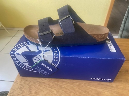 Birkenstock arizona blue - birkenstock,