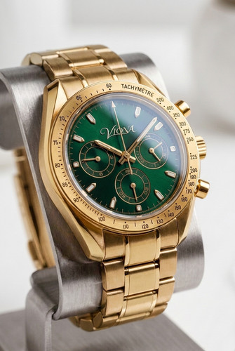 Viona unisex watch green - unisex, dial