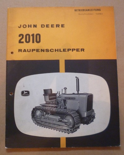 John deere raupenschlepper - deere,