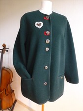 Gieswein Janker , Wolljacke, gr. 46, dunkelgrün.