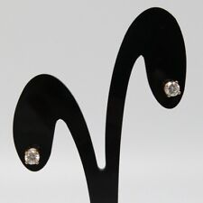 585/-er Rosegold - Ohrstecker 4er Fassung mit Diamant ca.0.56ct. TW SI1 - Ø 4.1m
