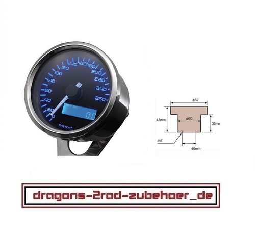 Motorrad daytona digitaler - daytona,