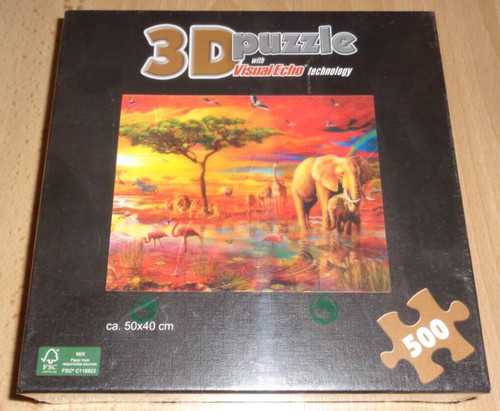 500 tlg visual echo - 3d, puzzle