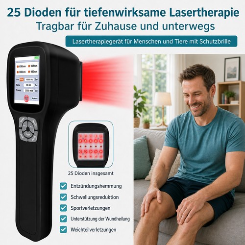 Lllt kaltlaser - 2.5w,