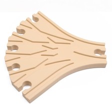 Weiche mit 5 Fahrspuren -