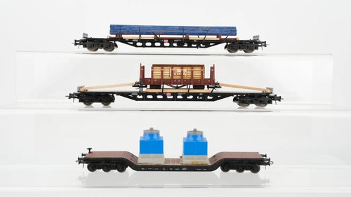 Roco konvolut tiefladewagen - h0,