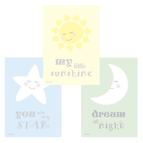 Pricaro poster sonne mond - pricaro,