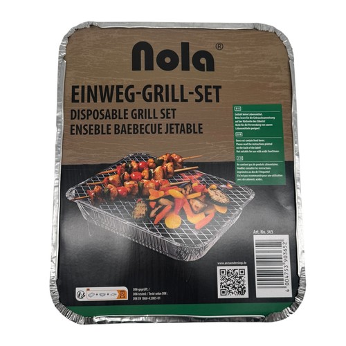 Einweggrill inkl kohle - inkl.,