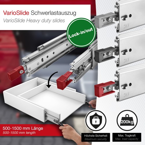 Schwerlastauszug varioslide - schwerlastauszug,