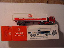WIKING H0 513 /11 C MB 1620 Koffersattelzug KONTINENT Möbel *TOP* *OVP*