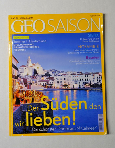 Geo saison august 2015 - saison,