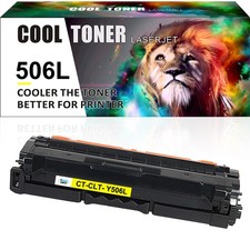 1x Toner Gelb für SAMSUNG CLT 506L CLP-680 ND CLX-6260FW 6260ND 6260FD 6260FR 