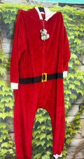 Weihnachtsmann-Overall mit