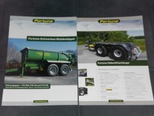 FORTUNA Schwerlast-Muldenkipper, Hakenliftanhänger Prospekte ( 25149 )