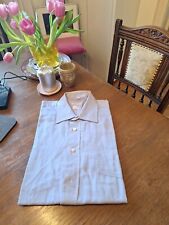 Burberrys, Herrenhemd,  Gr.42, Fischgrät Blau/Lila, Langarm