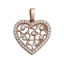 925 Silber bicolor Anhänger