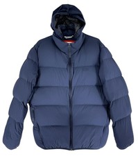 Lacoste Herren 90% Daunen Kapuzen Bomberjacke Mantel Größe 50 - M