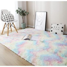 Hochflor Teppich, Bunt