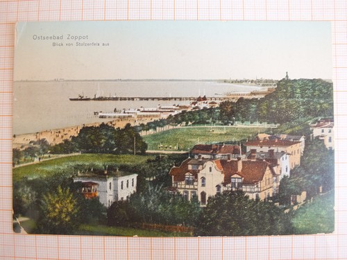 Farbkarte ostseebad zoppot - ostseebad, /