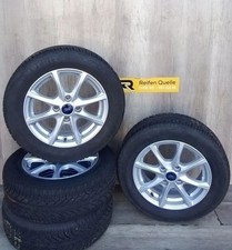 4x Original Ford Fiesta MK8 15 Zoll Winterräder H1BC-A1B Semperit 195 60 R15