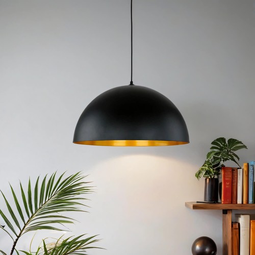 Pendelleuchte schwarz gold - pendelleuchte,