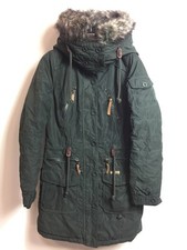 KHUJO Damen Winterjacke Modell: Camilla Schwarz S DEFEKT: Ohne