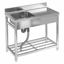 Freistehende Edelstahl