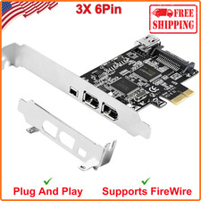 4-Ports PCIE 1394A Firewire