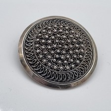 Antik Silber Brosche 935