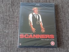 SCANNERS 1981 Uncut Blu-Ray Second Sight UK David Cronenberg OOP