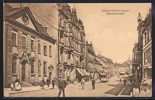 Neunkirchen saar - ak,