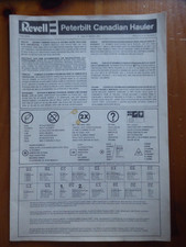 Revell Beschreibung Bausatz Peterbilt Canadian Hauler
