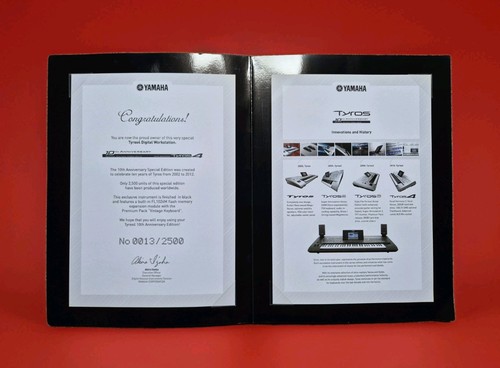 Yamaha tyros special edition - special,