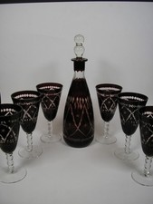 Böhmen wein set karaffe 6 - wein, x