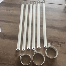 Ikea Stolmen Regal - 6 Wandhalterungen mit 3 Klemmen 