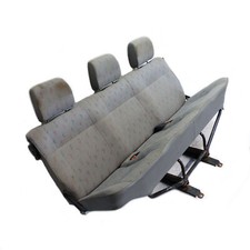 VW T4 Bus Kombi 7D 3-er Sitzbank 2. Reihe Rücksitzbank Stoff grau