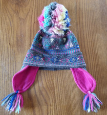 Steffner Österreich Strickmütze Mütze 75% Wolle 25% Alpaka Gr.56-58