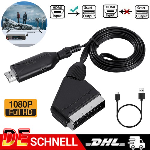 Scart hdmi adapter video - adapter, hd