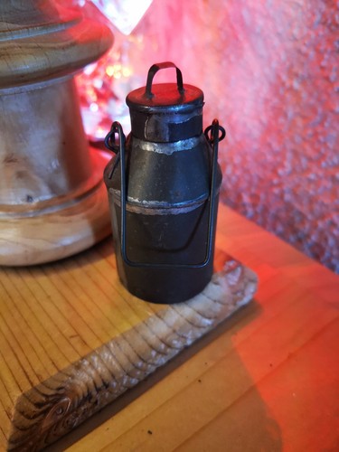 Alte weißblech milch - weißblech,