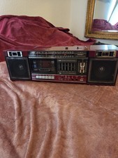 JVC PC-30 Stereo Radio Kassetten Recorder, Ghettoblaster, Eingebauter Akku