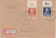 All. Besetzung, Einschreiben