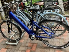 E Bike Blau, Kaum benutzt