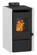 NEMAXX® PC5 Pelletofen 5,3 kW bis 120m³–Pelletheizung&Elektrokamin mit ECO-Modus