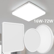 LED Deckenlampe Panel Deckenleuchte Schlafzimmer Bad Wohnzimmer Flurlampe IP44