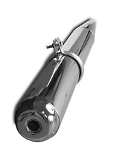 28mm Simson Auspuff S50, S51, S70, KR51 m. abnehmbarer Endkappe 70mm Durchmesser