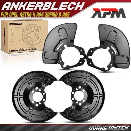 Ankerblech bremsscheibe - 4x,
